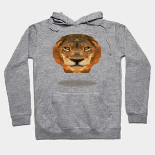 Geometric Lion Hoodie